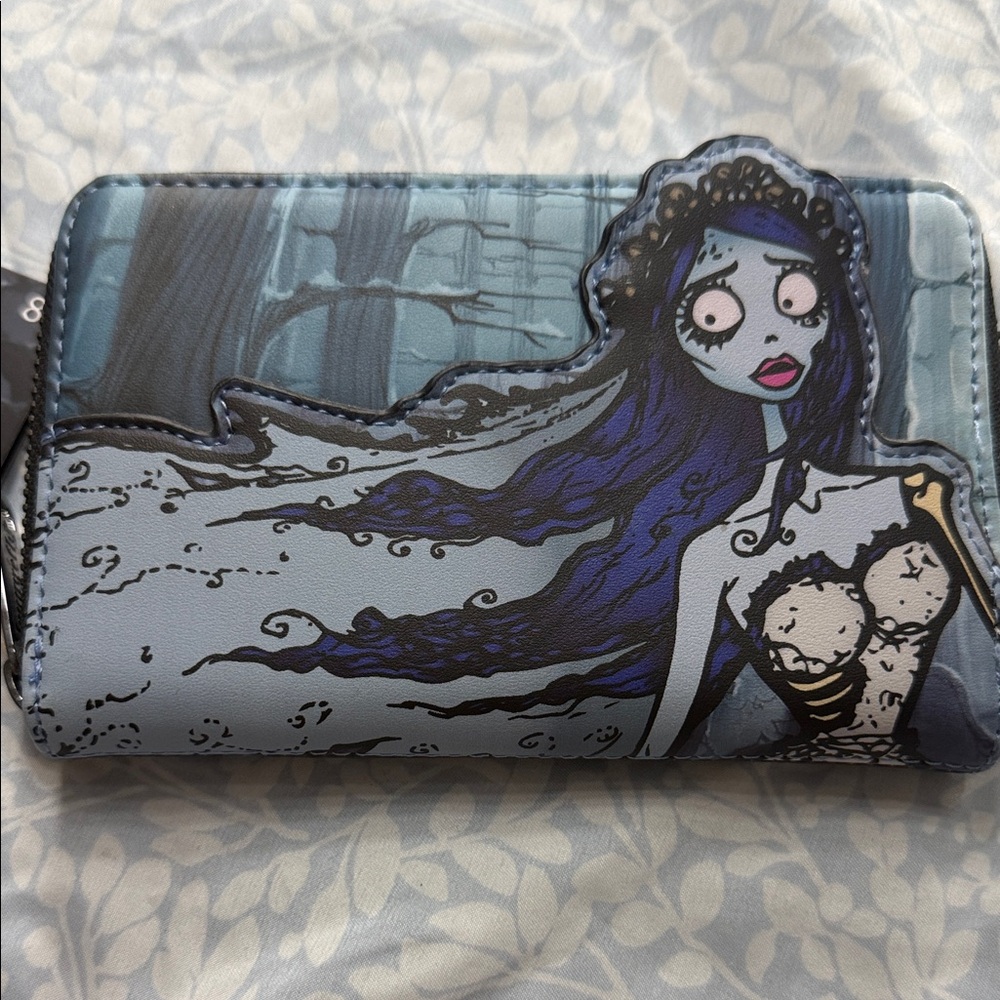 Corpse Bride Zip Wallet
